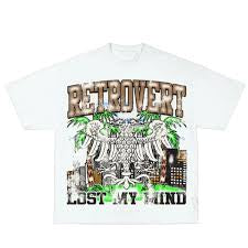 Retro vert city bird tee