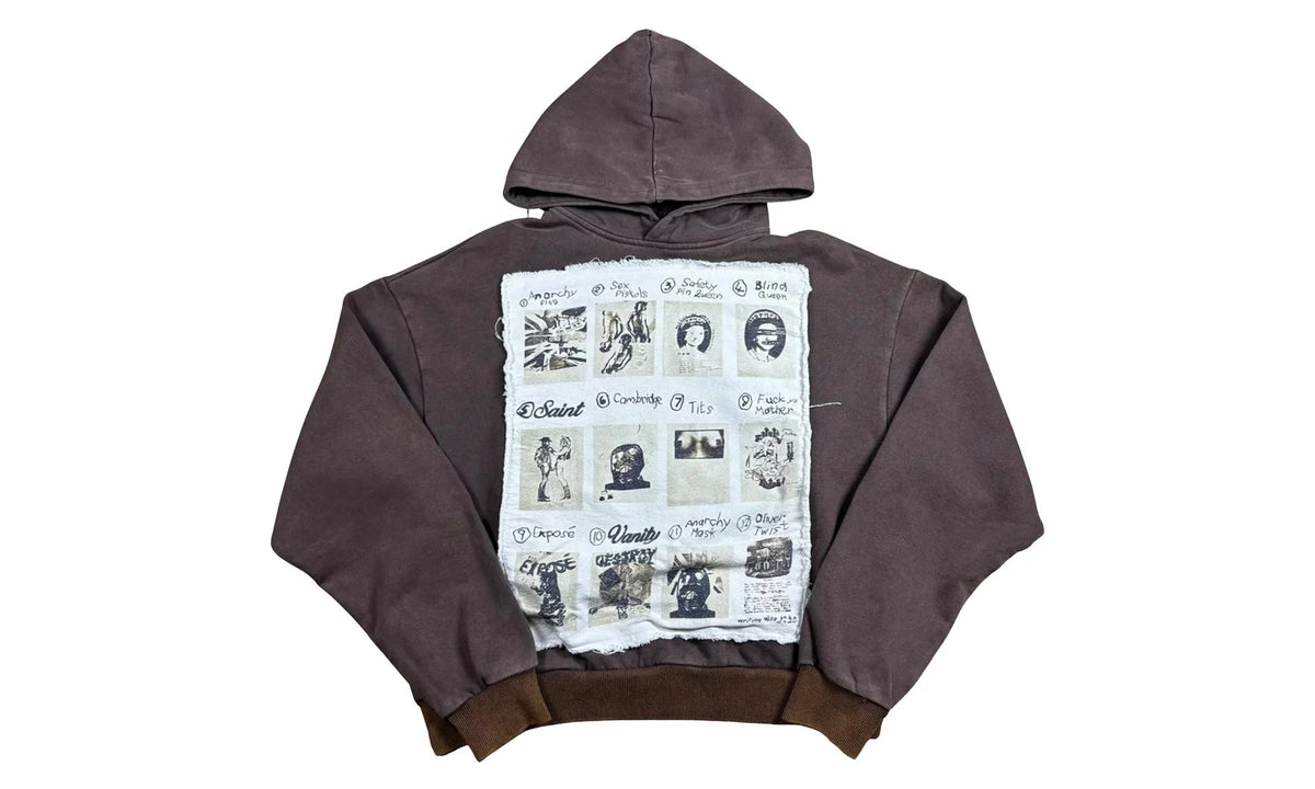 saint vanity van life brown hoodie