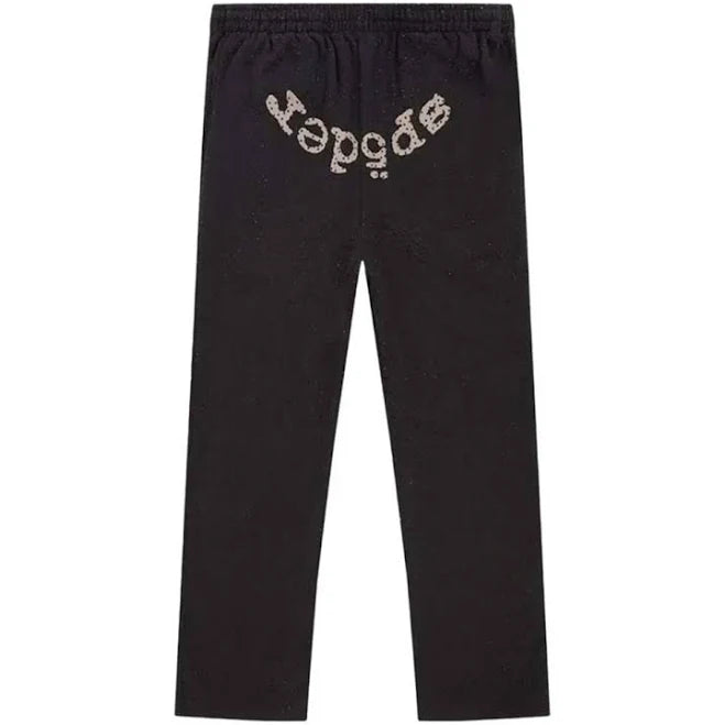 Sp5der AOP Webstone Sweatpants Black L