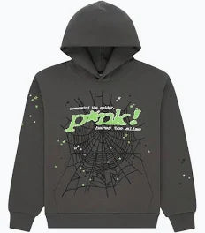 Sp5der Sp5 Punk Pullover Hoodie 'Slate'