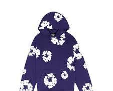 Denim tear hoodie purple