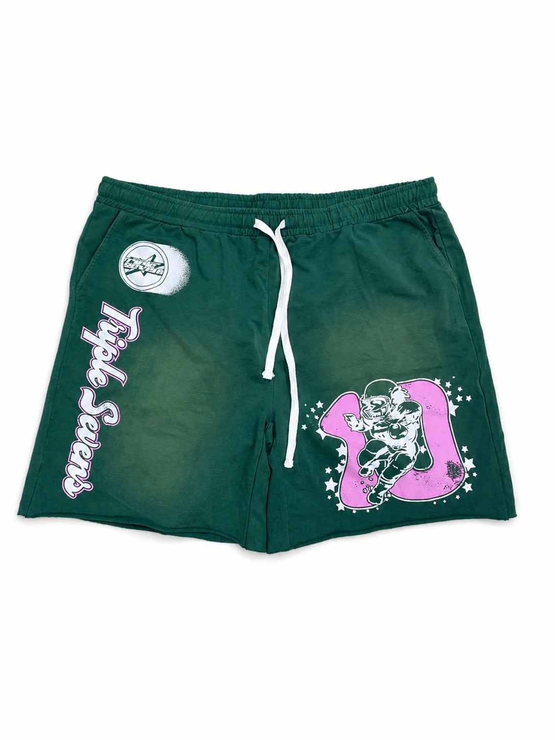 triple seven all star jersey shorts green