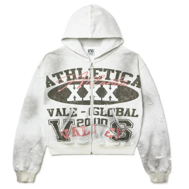 Valley Athletica Xxx Zip Up Hoodie