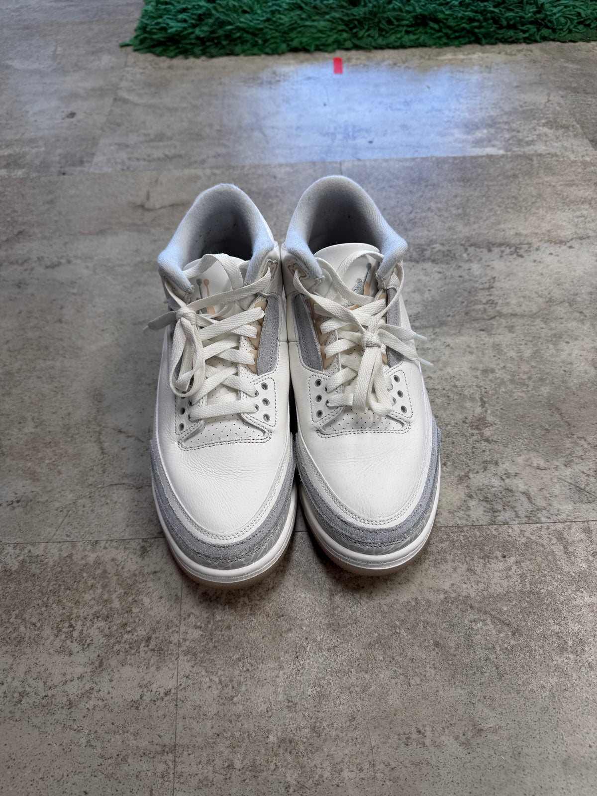 Used Jordan 3 Craft Ivory