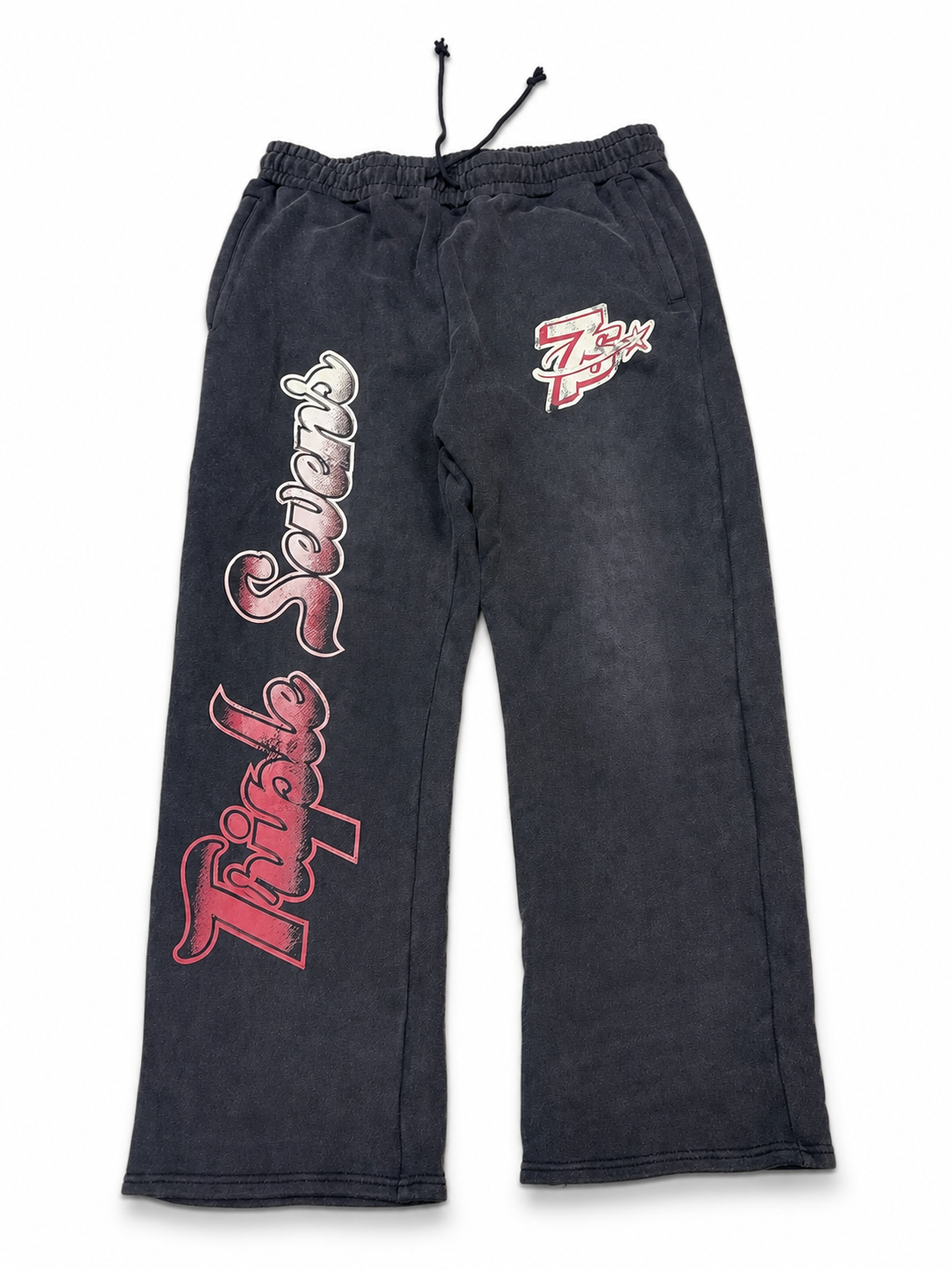 triple seven allstar vintage sweats black