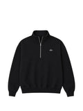 alo quarter zip black