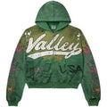 Vale Forever Inferno Zip Up Hoodie Green
