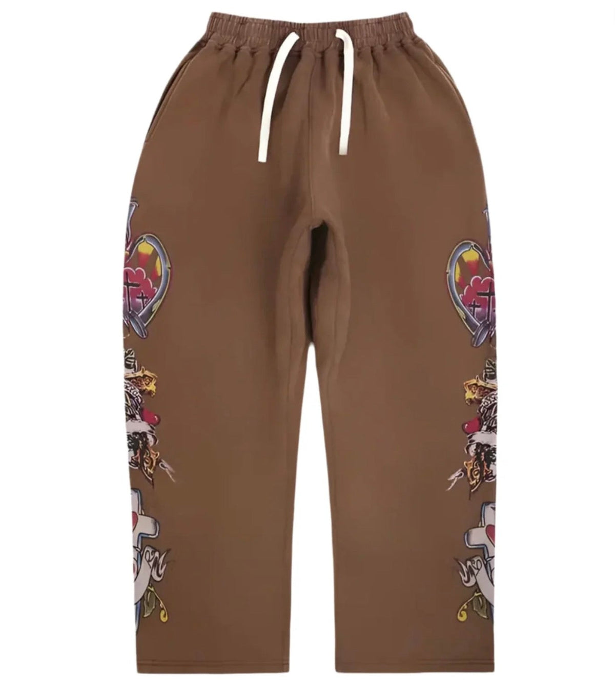 Righteous Risen King Sweatpants Brown