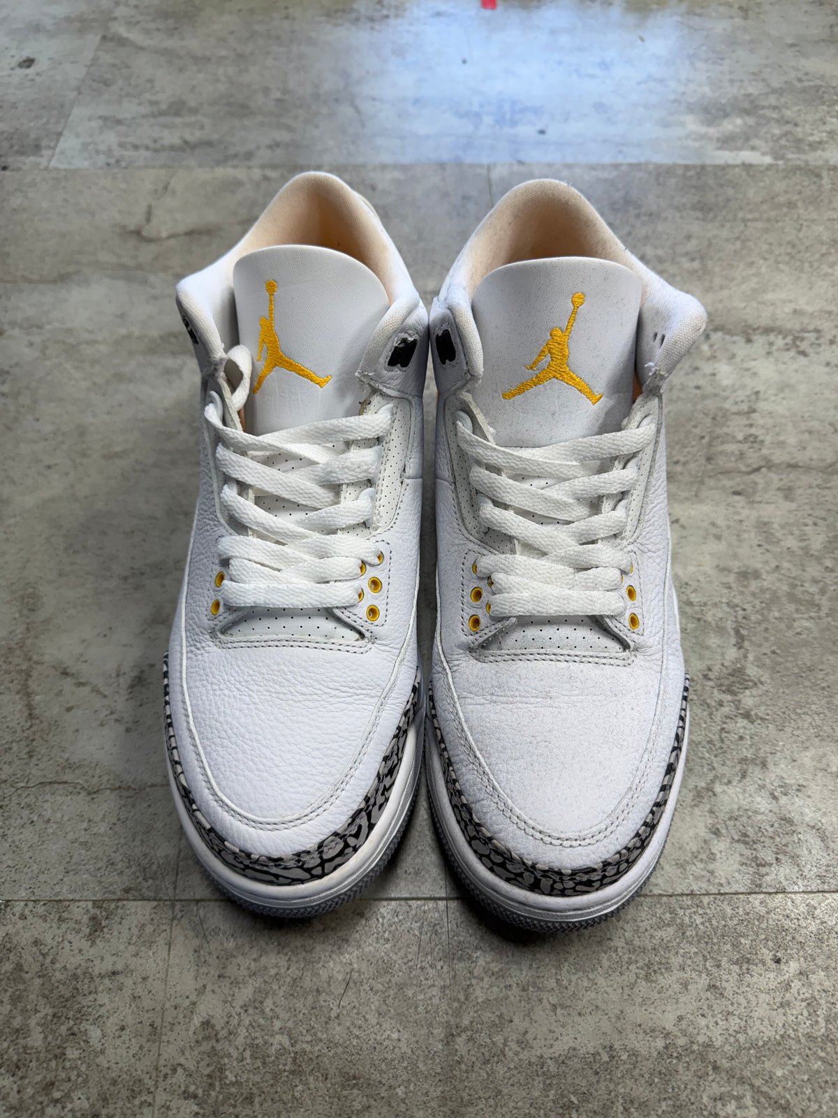 Used Jordan 3 Laser Orange