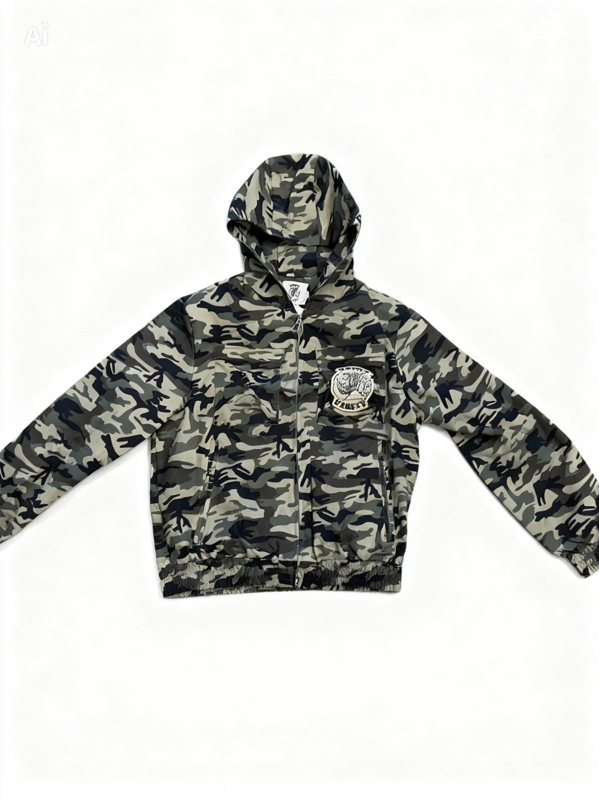 saint vanity camo nylon jacket
