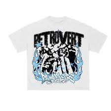 Retrovert Men's T Shirts Heavy Fabric Fine Double Yarn Plain Retrovert T-shirt Washing