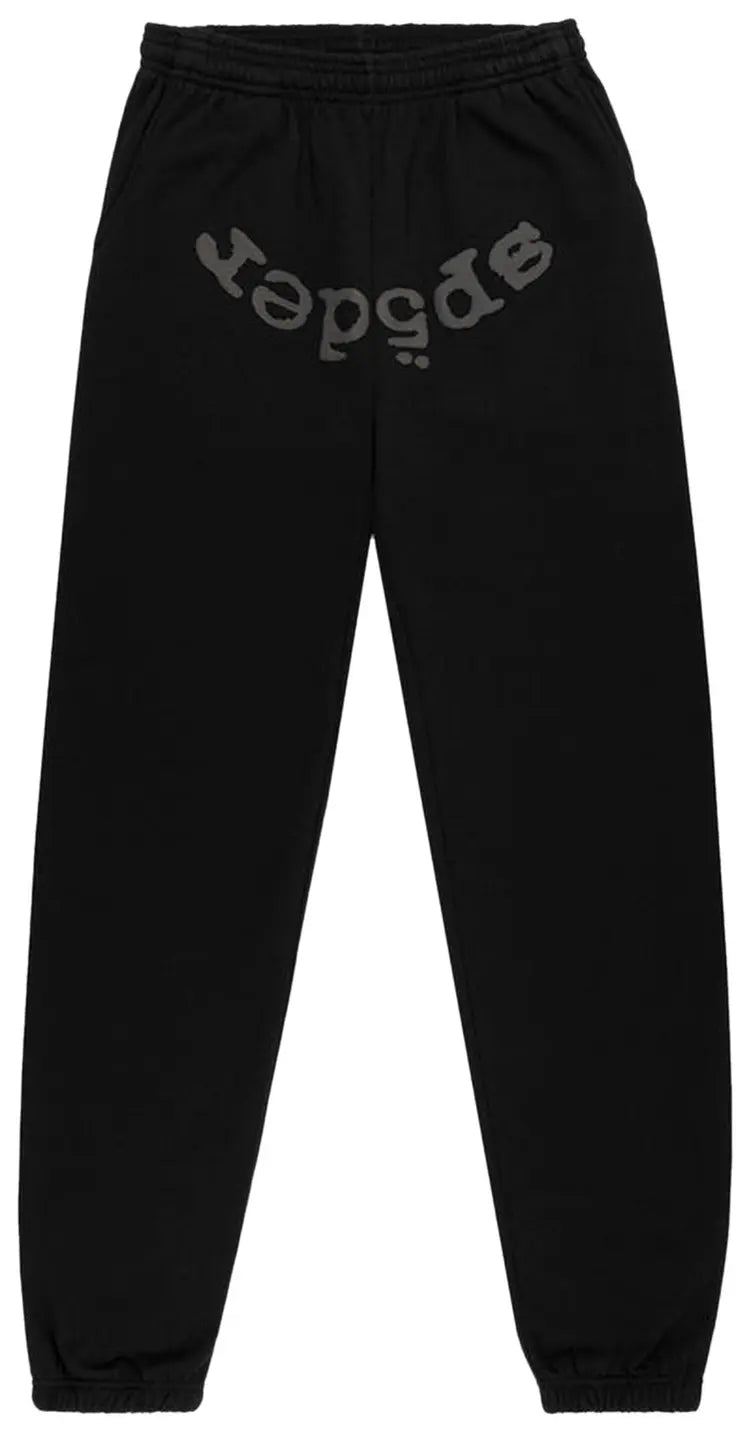 Sp5der Phantom Web Sweatpant 'Black'