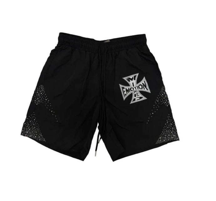 Mixed Emotions Classic Short Set Black