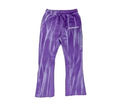 Retrovert purple washed flare pants